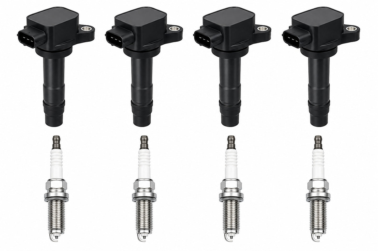 Ignition Coil and Iridium Spark Plugs for Honda CR-Z (2011-2016) 1.5L