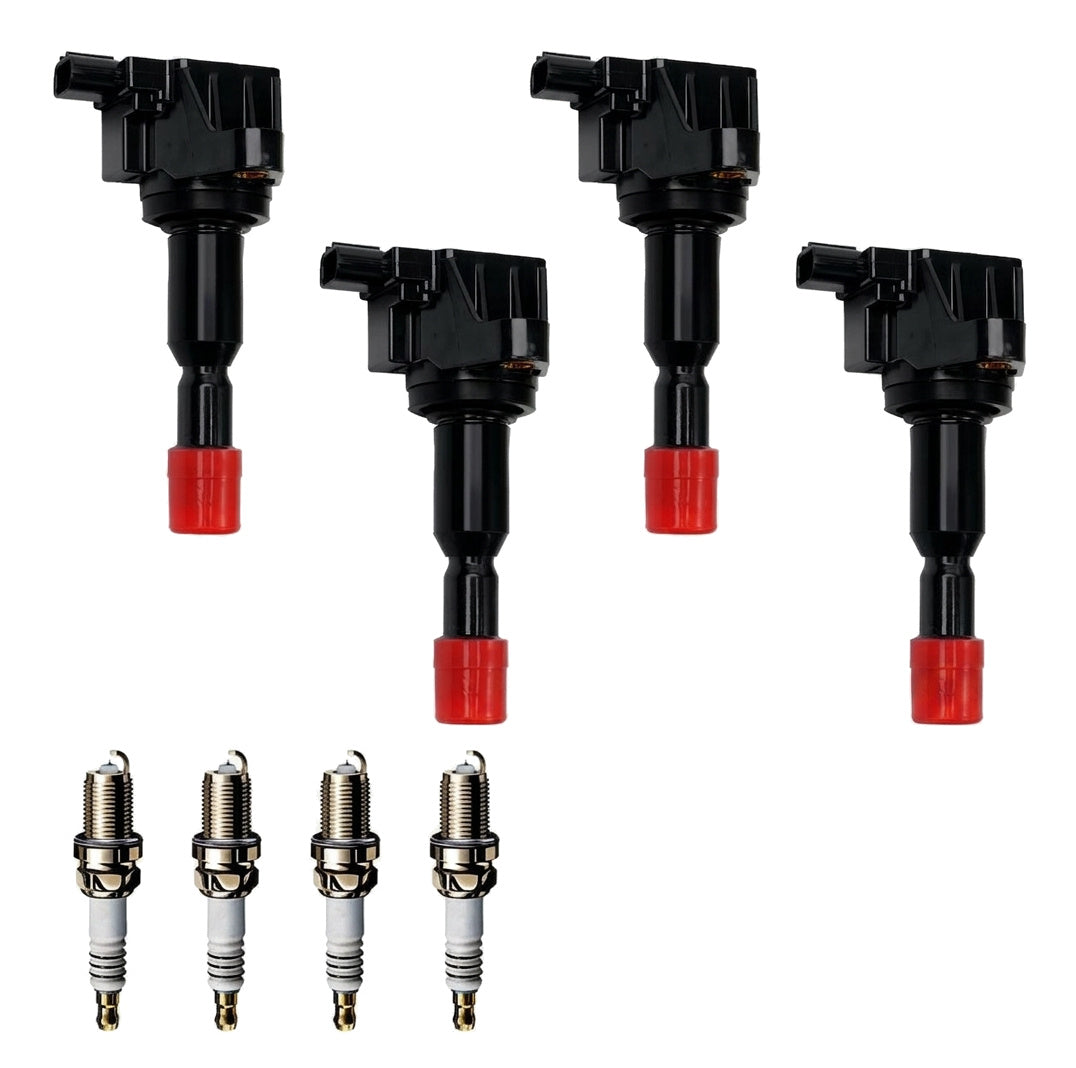 Ignition Coil and Iridium Spark Plugs for Honda Fit (2006-2008) 1.5L