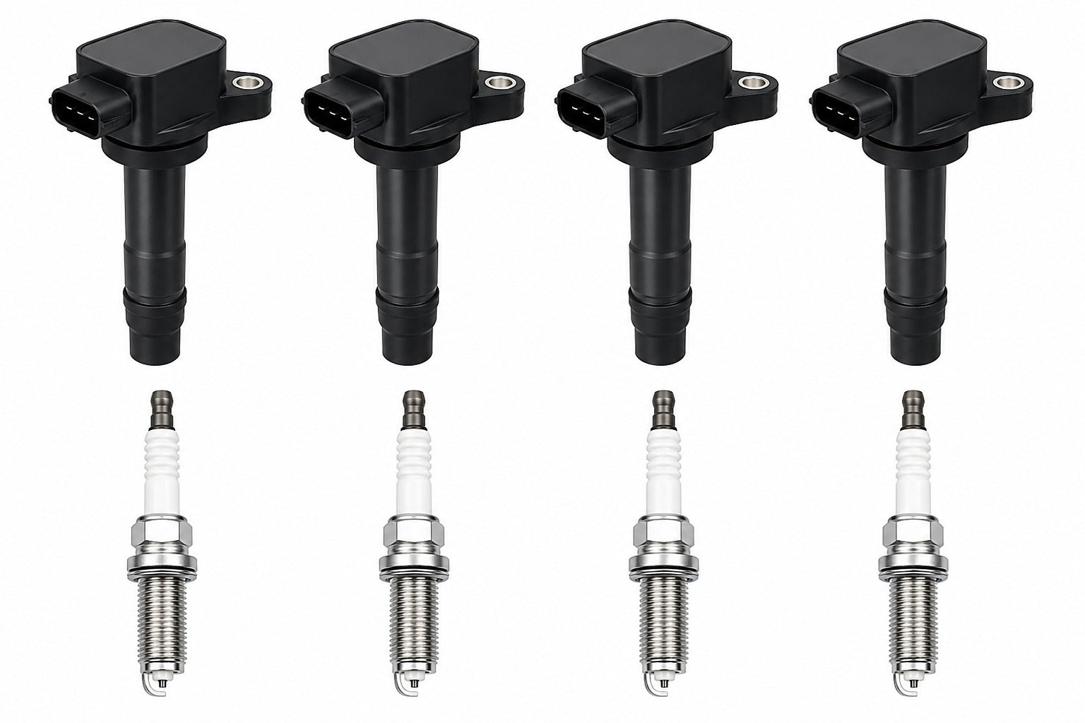 Ignition Coil and Iridium Spark Plugs for Honda Fit (2009-2013) 1.5L