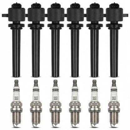 Ignition Coil and Iridium Spark Plugs for Honda Passport (2000-2002) 3.2L