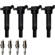 Ignition Coil and Iridium Spark Plugs for Hyundai Elantra (2011-2016) 1.8L