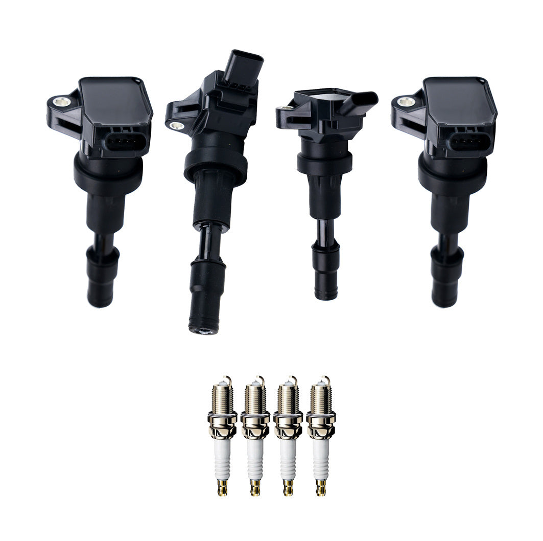 Ignition Coil and Iridium Spark Plugs for Hyundai Elantra (2017-2020) 1.4L