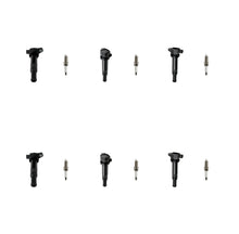 Ignition Coil and Iridium Spark Plugs for Hyundai Santa Fe (2007-2009) 2.7L