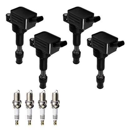 Ignition Coil and Iridium Spark Plugs for Hyundai Sonata (2016-2019) 2.0L