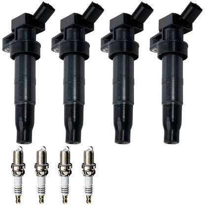 Ignition Coil and Iridium Spark Plugs for Hyundai Tucson (2010-2015) 2.4L