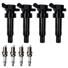 Ignition Coil and Iridium Spark Plugs for Hyundai Veloster (2012-2017) 1.6L