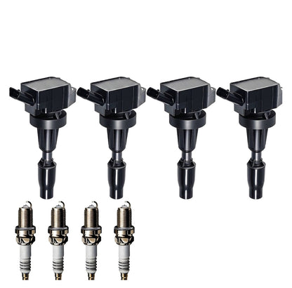 Ignition Coil and Iridium Spark Plugs for Hyundai Veloster (2019-2021) 1.6L