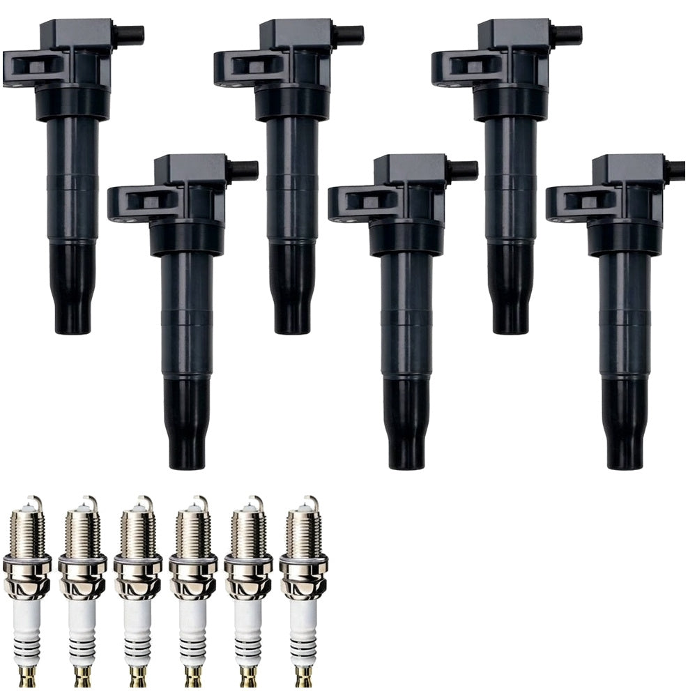 Ignition Coil and Iridium Spark Plugs for Hyundai Veracruz (2007-2012) 3.8L