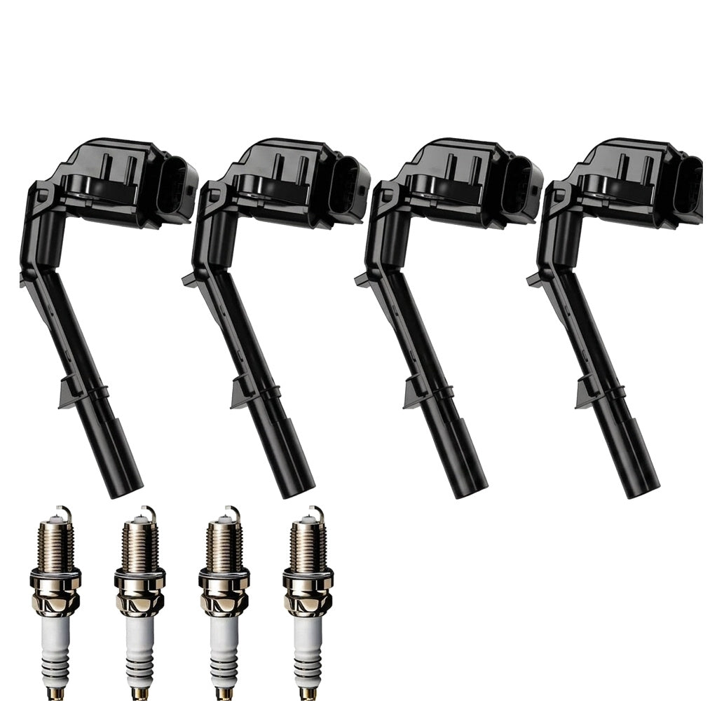 Ignition Coil and Iridium Spark Plugs for Infiniti Q60 (2017-2018) 2.0L