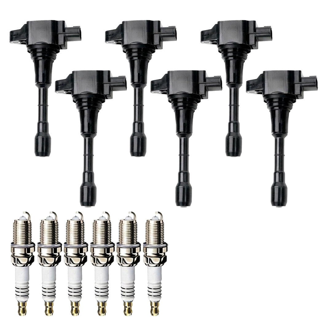 Ignition Coil and Iridium Spark Plugs for Infiniti Q70 (2014-2019) 3.7L