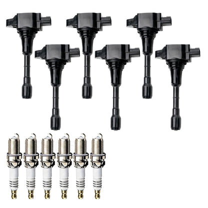Ignition Coil and Iridium Spark Plugs for Infiniti Q70 (2014-2019) 3.7L