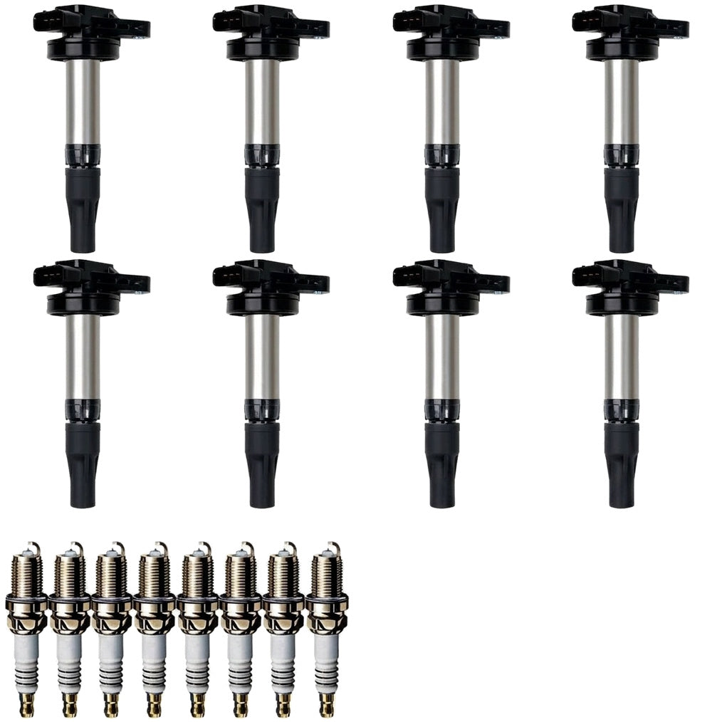Ignition Coil and Iridium Spark Plugs for Jaguar XJ8 (2004-2009) 4.2L