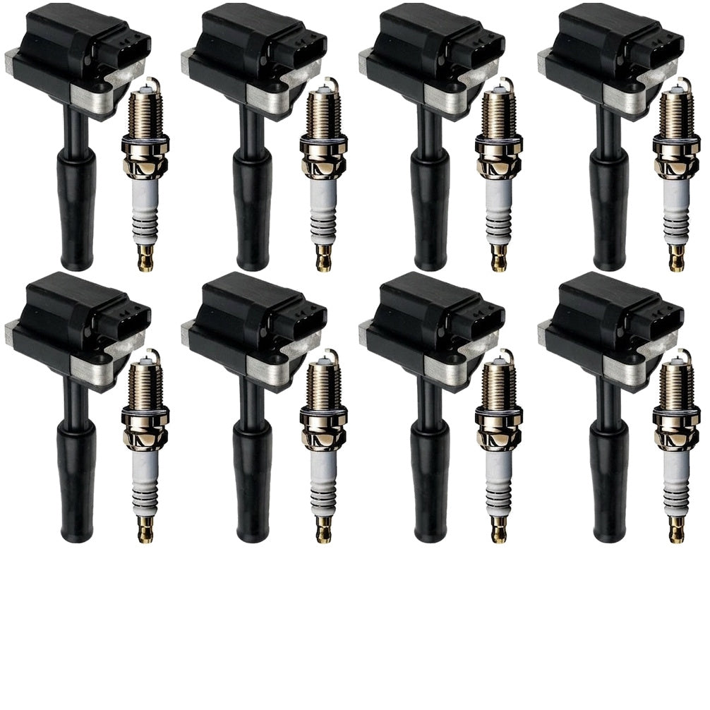 Ignition Coil and Iridium Spark Plugs for Jaguar XK8 (1999-2002) 4.0L