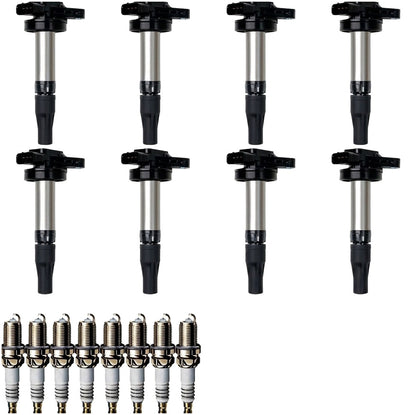 Ignition Coil and Iridium Spark Plugs for Jaguar XK8 (2003-2006) 4.2L
