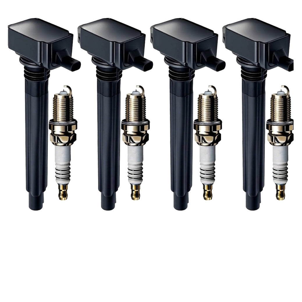 Ignition Coil and Iridium Spark Plugs for Jeep Compass (2018-2021) 2.4L
