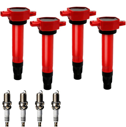 Ignition Coil and Iridium Spark Plugs for Jeep Patriot (2007-2017) 2.0L 2.4L