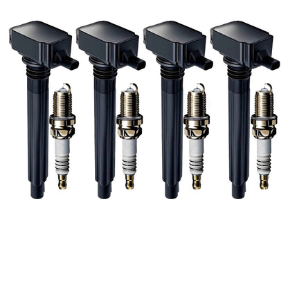 Ignition Coil and Iridium Spark Plugs for Jeep Renegade (2020-2021) 2.4L