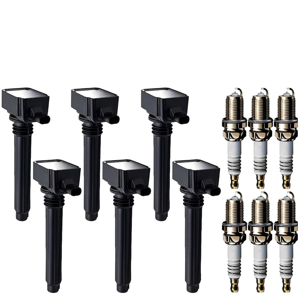Ignition Coil and Iridium Spark Plugs for Jeep Wrangler (2012-2018) 3.6L