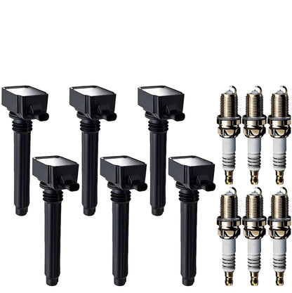 Ignition Coil and Iridium Spark Plugs for Jeep Wrangler (2012-2018) 3.6L