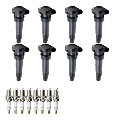 Ignition Coil and Iridium Spark Plugs for Kia Borrego (2009-2011) 4.6L