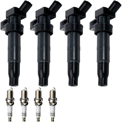 Ignition Coil and Iridium Spark Plugs for Kia Forte (2010-2013) 2.0L