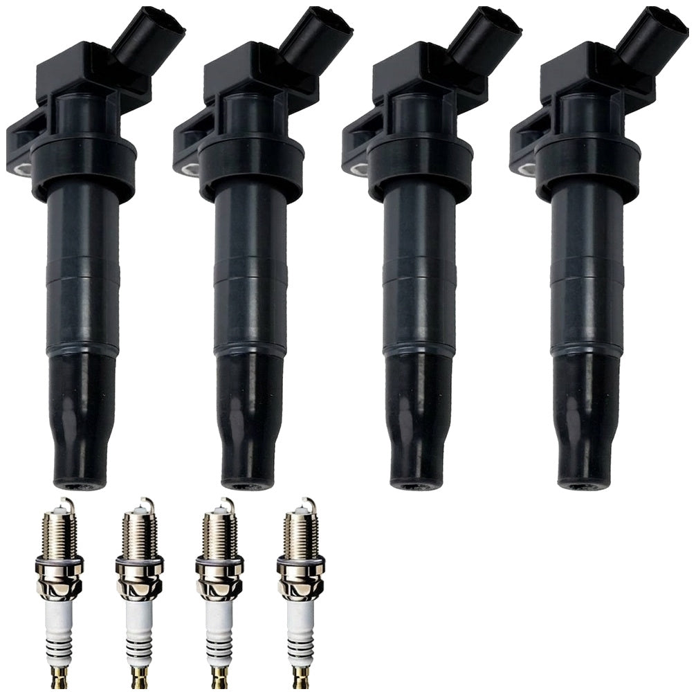 Ignition Coil and Iridium Spark Plugs for Kia Forte (2010-2013) 2.4L