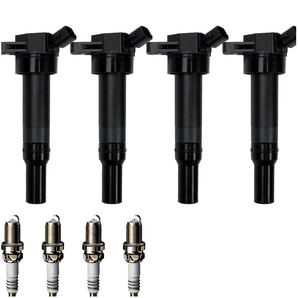 Ignition Coil and Iridium Spark Plugs for Kia Forte (2014-2016) 1.8L 2.0L