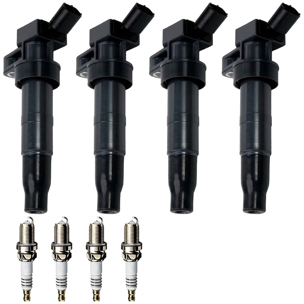Ignition Coil and Iridium Spark Plugs for Kia Optima (2008-2009) 2.4L