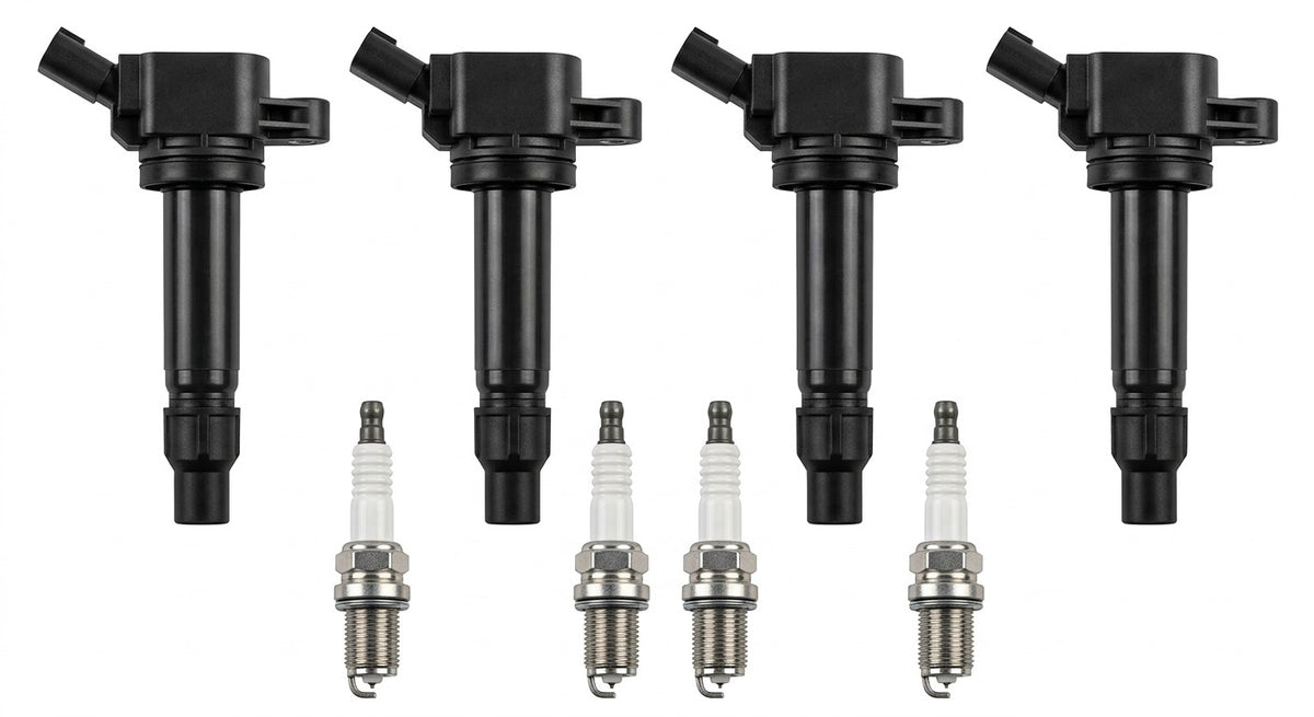Ignition Coil and Iridium Spark Plugs for Kia Optima (2011-2016) 2.0L