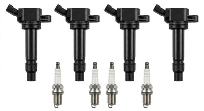 Ignition Coil and Iridium Spark Plugs for Kia Optima (2011-2016) 2.0L