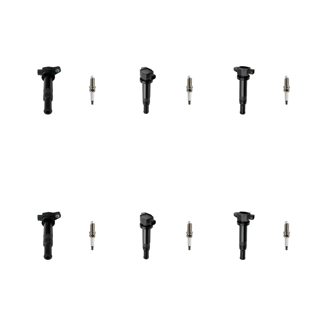 Ignition Coil and Iridium Spark Plugs for Kia Rondo (2007-2011) 2.7L