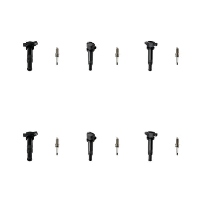 Ignition Coil and Iridium Spark Plugs for Kia Rondo (2007-2011) 2.7L