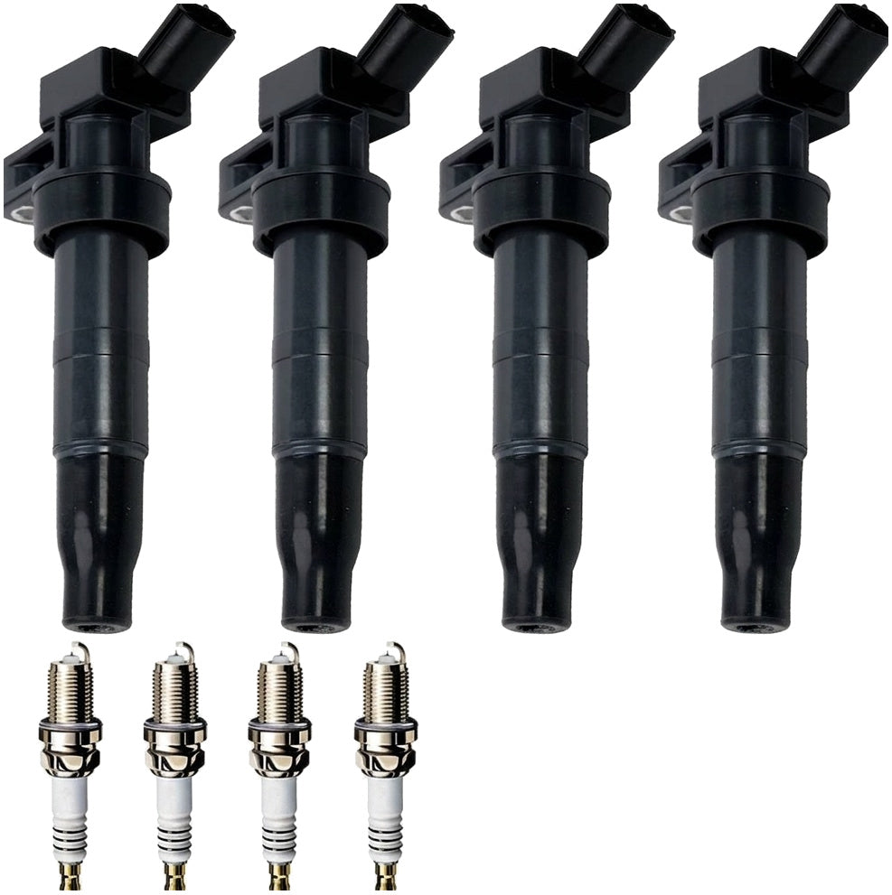 Ignition Coil and Iridium Spark Plugs for Kia Rondo (2007-2012) 2.4L