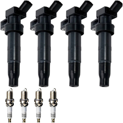 Ignition Coil and Iridium Spark Plugs for Kia Rondo (2007-2012) 2.4L