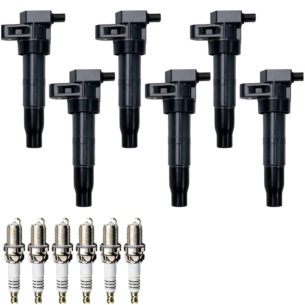 Ignition Coil and Iridium Spark Plugs for Kia Sedona (2006-2012) 3.5L 3.8L