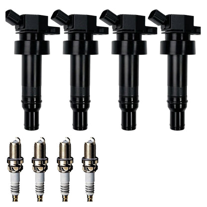 Ignition Coil and Iridium Spark Plugs for Kia Soul (2012-2019) 1.6L