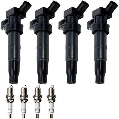 Ignition Coil and Iridium Spark Plugs for Kia Sportage (2011-2016) 2.4L
