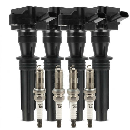 Ignition Coil and Iridium Spark Plugs for Land Rover Discovery Sport (2018-2023) 2.0L
