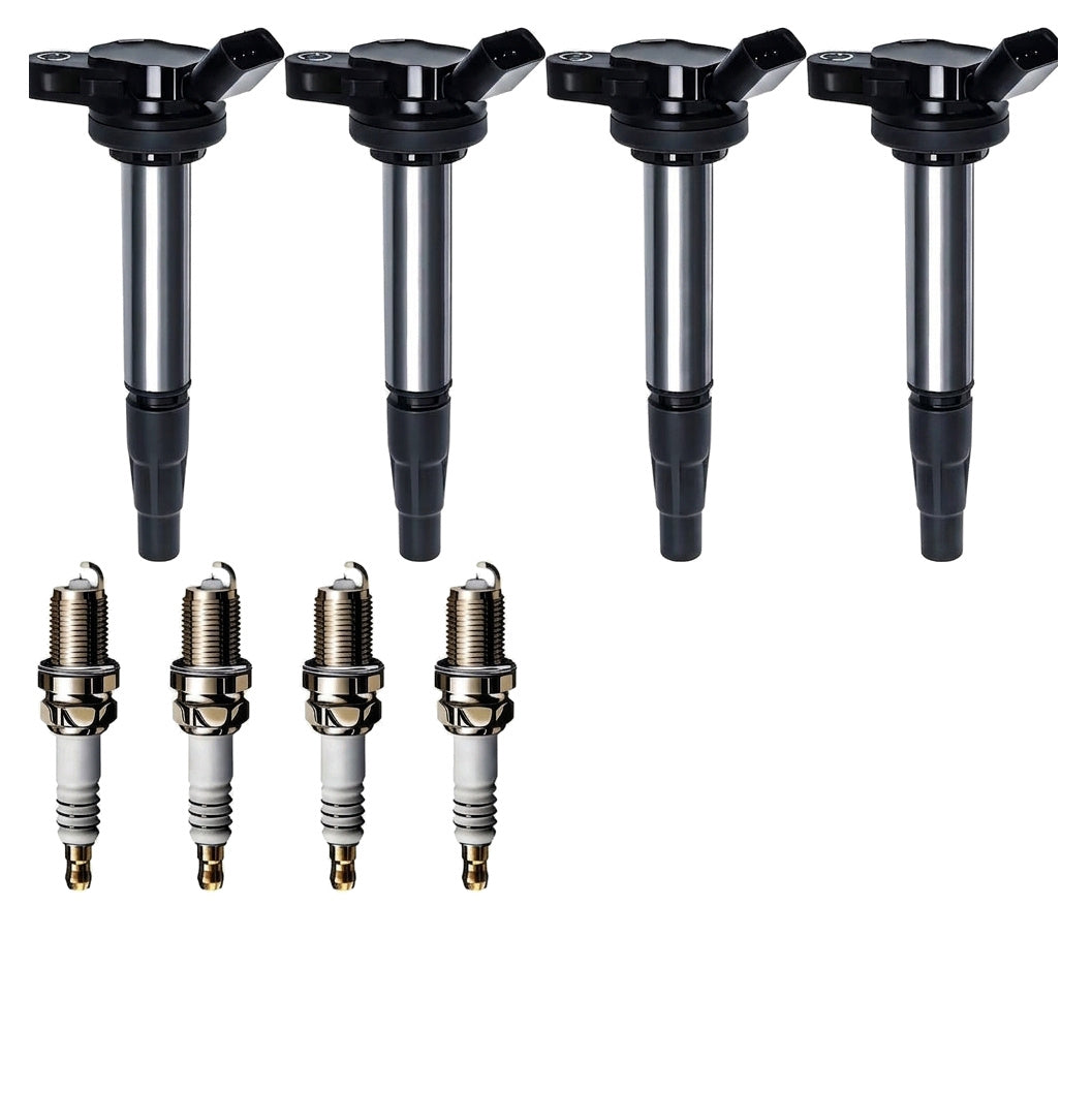 Ignition Coil and Iridium Spark Plugs for Lexus CT (2011-2017) 1.8L
