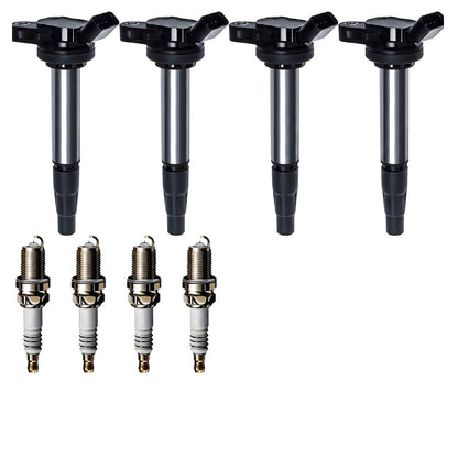 Ignition Coil and Iridium Spark Plugs for Lexus CT (2011-2017) 1.8L