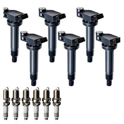 Ignition Coil and Iridium Spark Plugs for Lexus ES (2004-2006) 3.3L