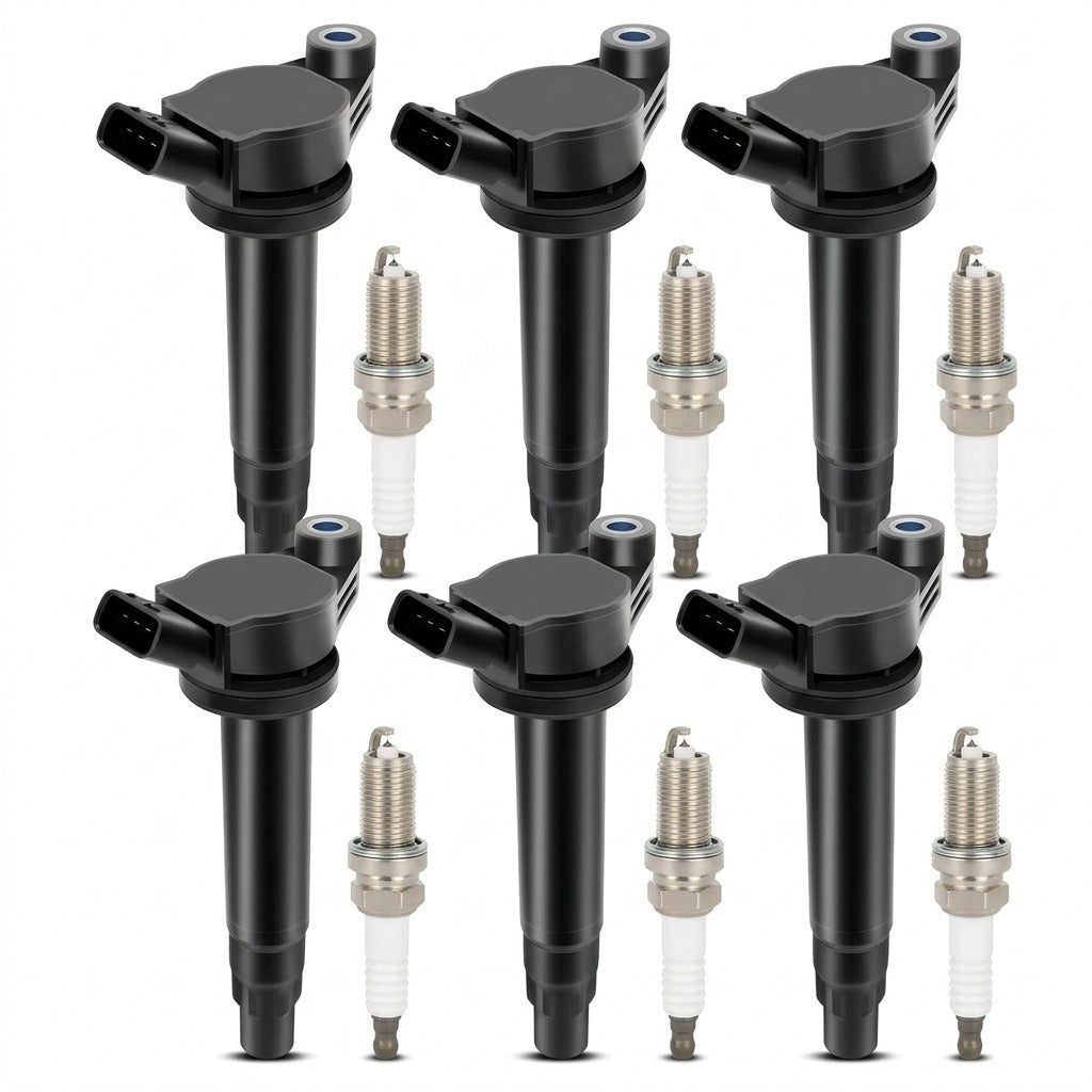 Ignition Coil and Iridium Spark Plugs for Lexus ES330 RX330 (2004-2006) 3.3L