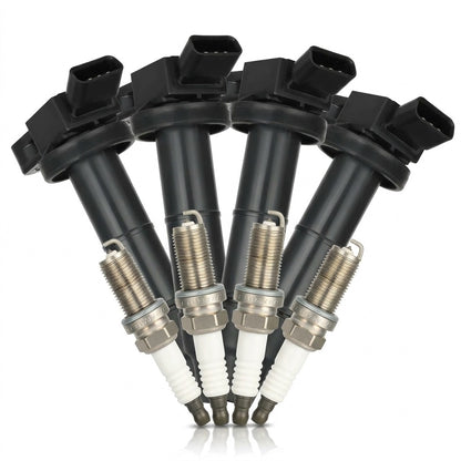Ignition Coil and Iridium Spark Plugs for Lexus HS250h (2010-2012) 2.4L