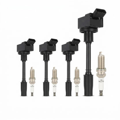 Ignition Coil and Iridium Spark Plugs for Lexus NX200t (2015-2017) 2.0L