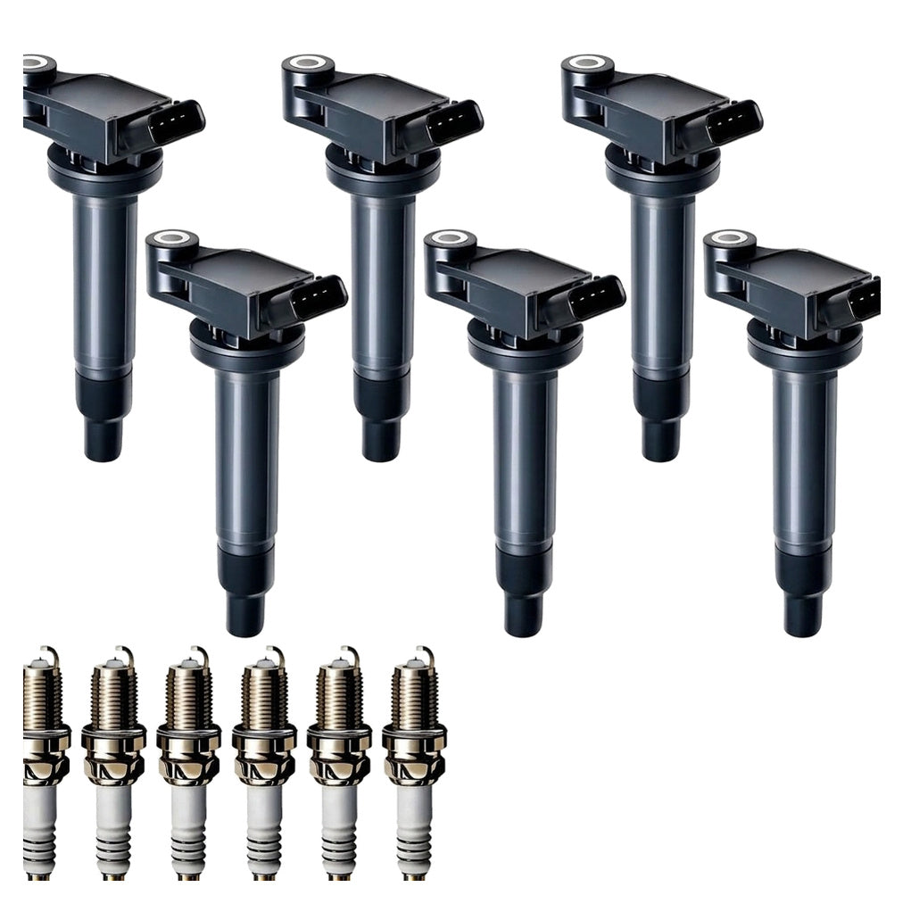 Ignition Coil and Iridium Spark Plugs for Lexus RX (2004-2008) 3.3L