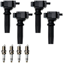 Ignition Coil and Iridium Spark Plugs for Lincoln MKC (2015-2019) 2.0L
