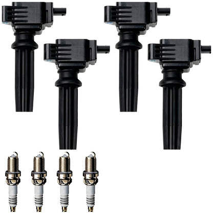 Ignition Coil and Iridium Spark Plugs for Lincoln MKC (2015-2019) 2.0L
