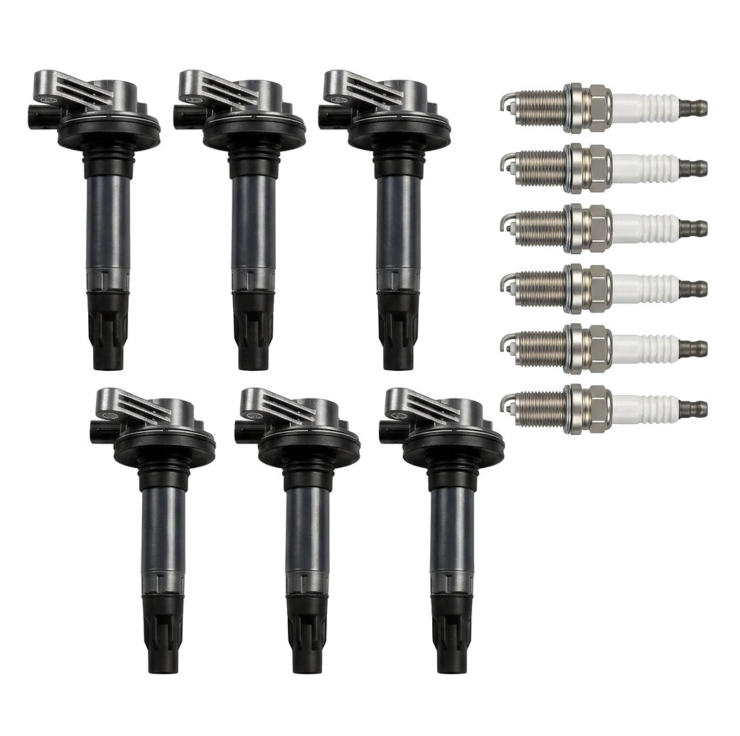 Ignition Coil and Iridium Spark Plugs for Lincoln MKZ (2013-2016) 3.7L