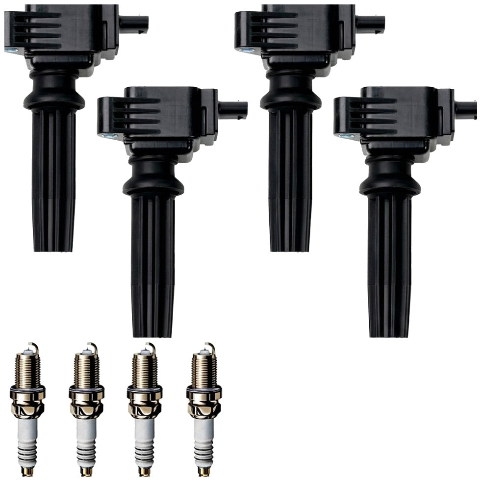 Ignition Coil and Iridium Spark Plugs for Lincoln MKZ (2013-2020) 2.0L