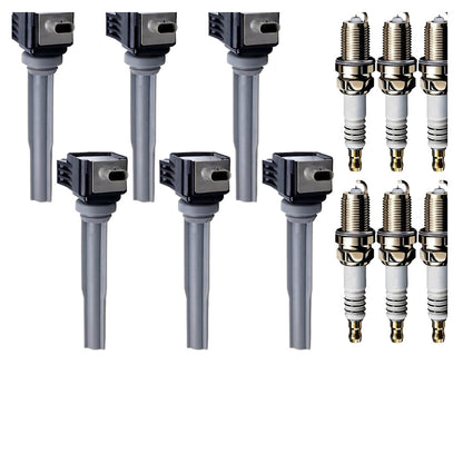 Ignition Coil and Iridium Spark Plugs for Lincoln MKZ (2017-2020) 3.0L